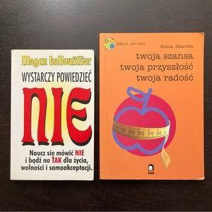 2 dwie książki o samopomocy